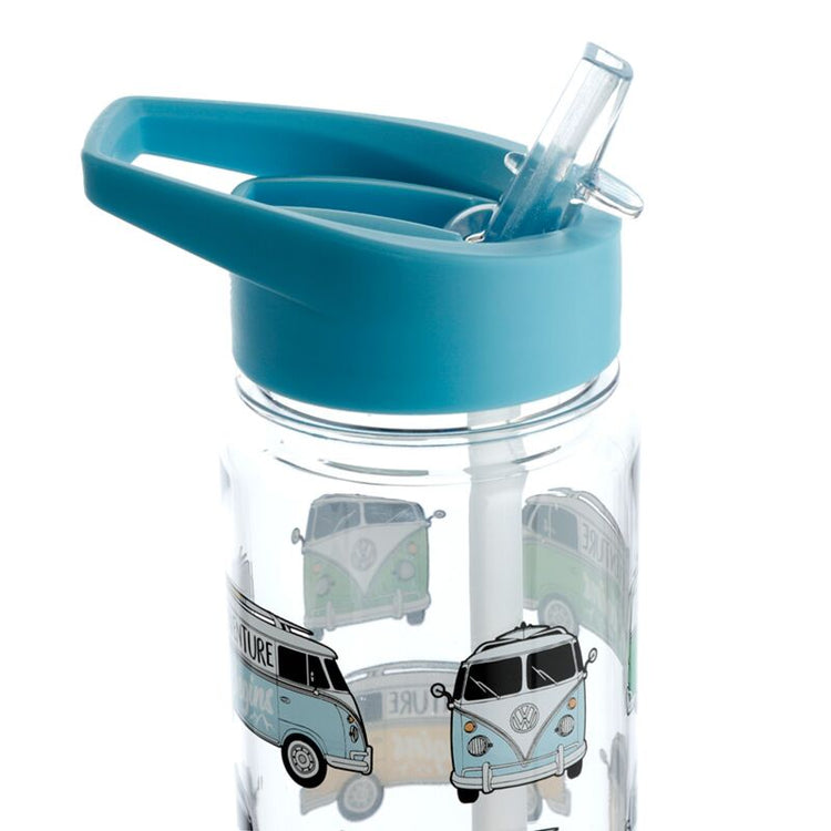 Volkswagen busje vw t1 ecozen waterfles 550ml flip straw
