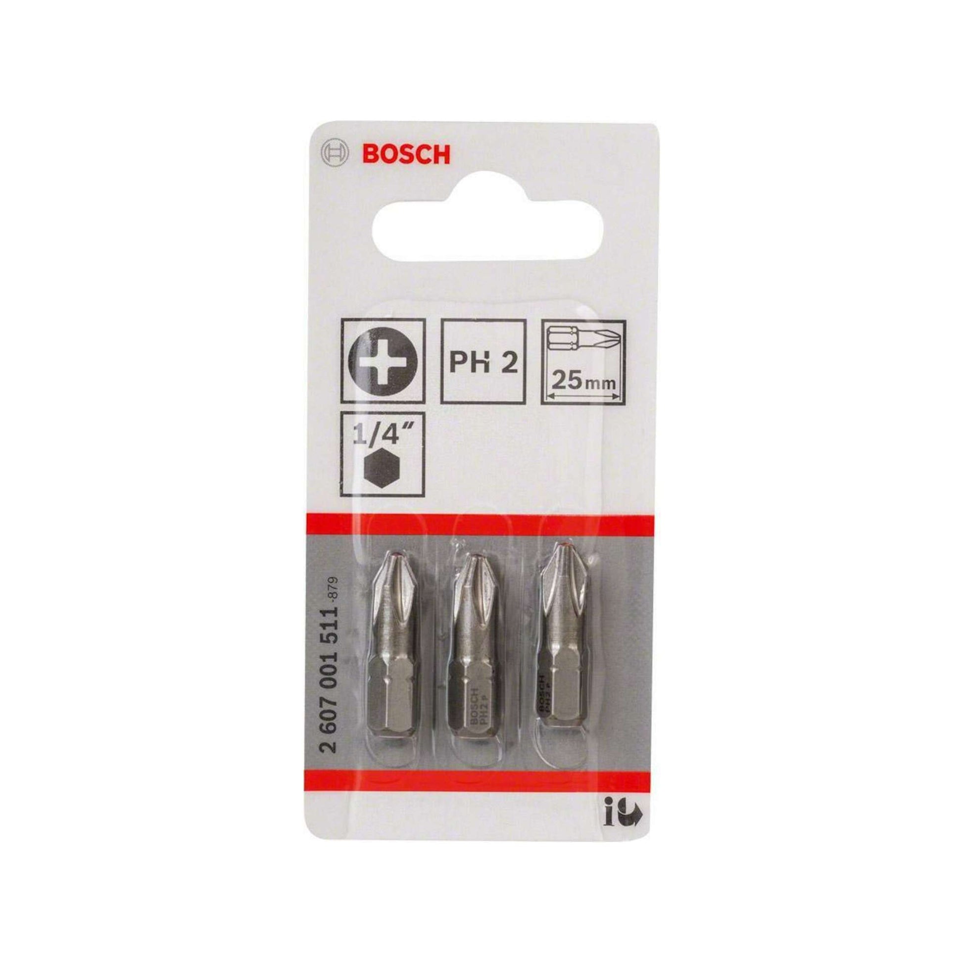 Bosch Prof schroefbit kruiskop PH2 (3)