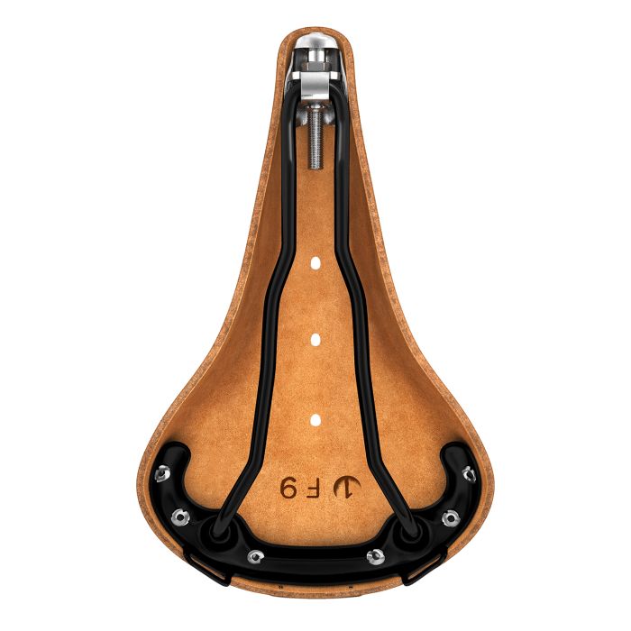 Brooks b17 zadel - leer, 175 mm breed, comfortabel en duurzaam