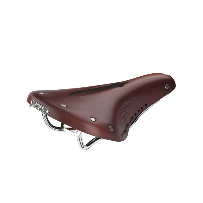 Brooks b17 short carved - antic brown