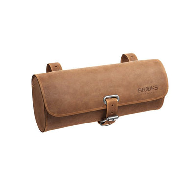 Brooks challenge - small - dark tan