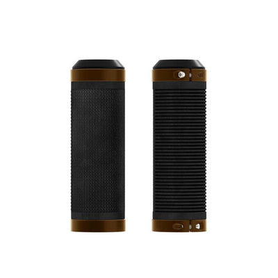 Brooks rubber grips (100+100mm) - black orange
