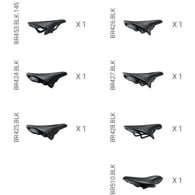 Brooks cambium kit 2 (7 test saddles)