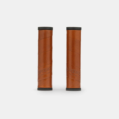 Brooks willow leather grip (130+130mm) - honey