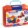 Bristle blocks in koffertje 85 delig