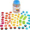 Bristle blocks in pot 80 delig
