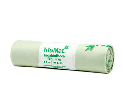 Biomat composteerbare container zakken 240l - 10 st.