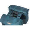Basil dubbele fietstas elegance mik 40-49 liter - estate blauw