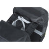 Basil dubbele fietstas miles 34 liter 13 x 26 x 35 cm (2x) - zwart lime
