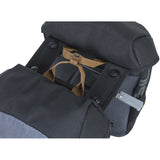 Basil dubbele fietstas miles mik 34 liter 13 x 26 x 35 cm - zwart grijs - afbeelding 4