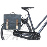 Basil dubbele fietstas bohème mik 35 liter - indigo blauw - afbeelding 5