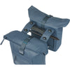 Basil b.v. dubbele fietstas basil brooklyn mik 41l 14 x 30 x 37 cm - blauw