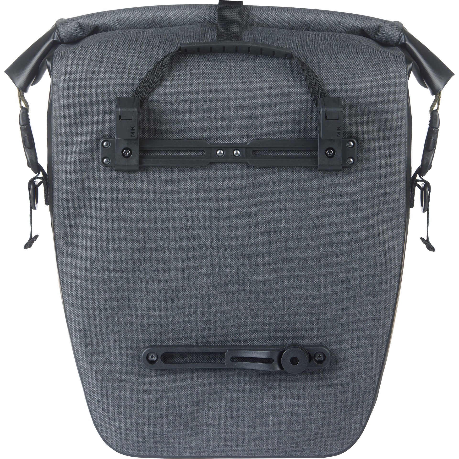 Basil enkele tas navigator storm l mik 25-31l 15 x 27 x 41 cm - zwart