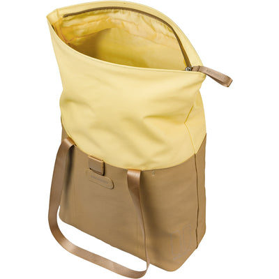 Basil fietsshopper vive mik 15-20l 11 x 29 x 34 cm - zand geel
