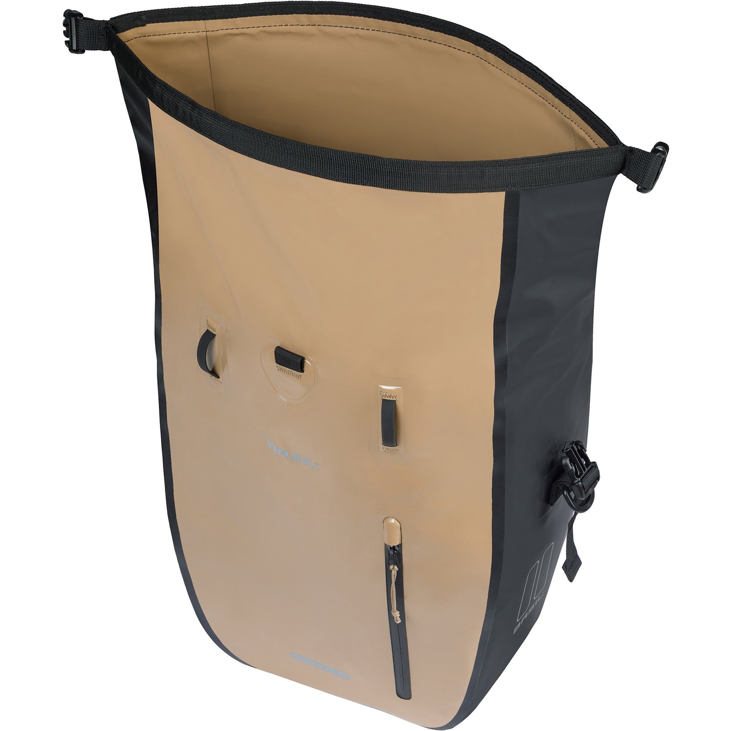 Basil tas rivo l enkel zand zwart | mik hooks | 15l