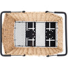 Basil fietsmand cento rattan look multi system 40 x 25 x 12 cm - seagrass