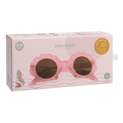 Little dutch zonnebril roze schelp