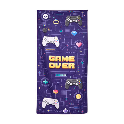 Game over microvezel strandhanddoek