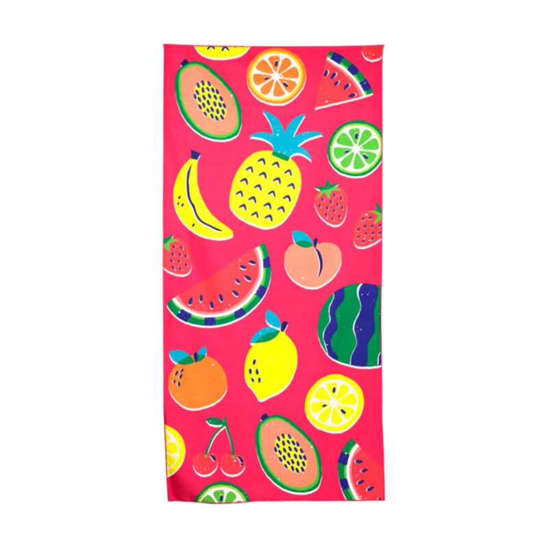 Zomerfruit microvezel strandhanddoek