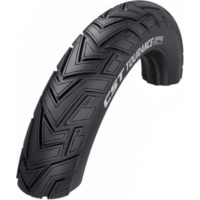 CST Buitenband tourance 20x4.00 fatbike zwart met reflex