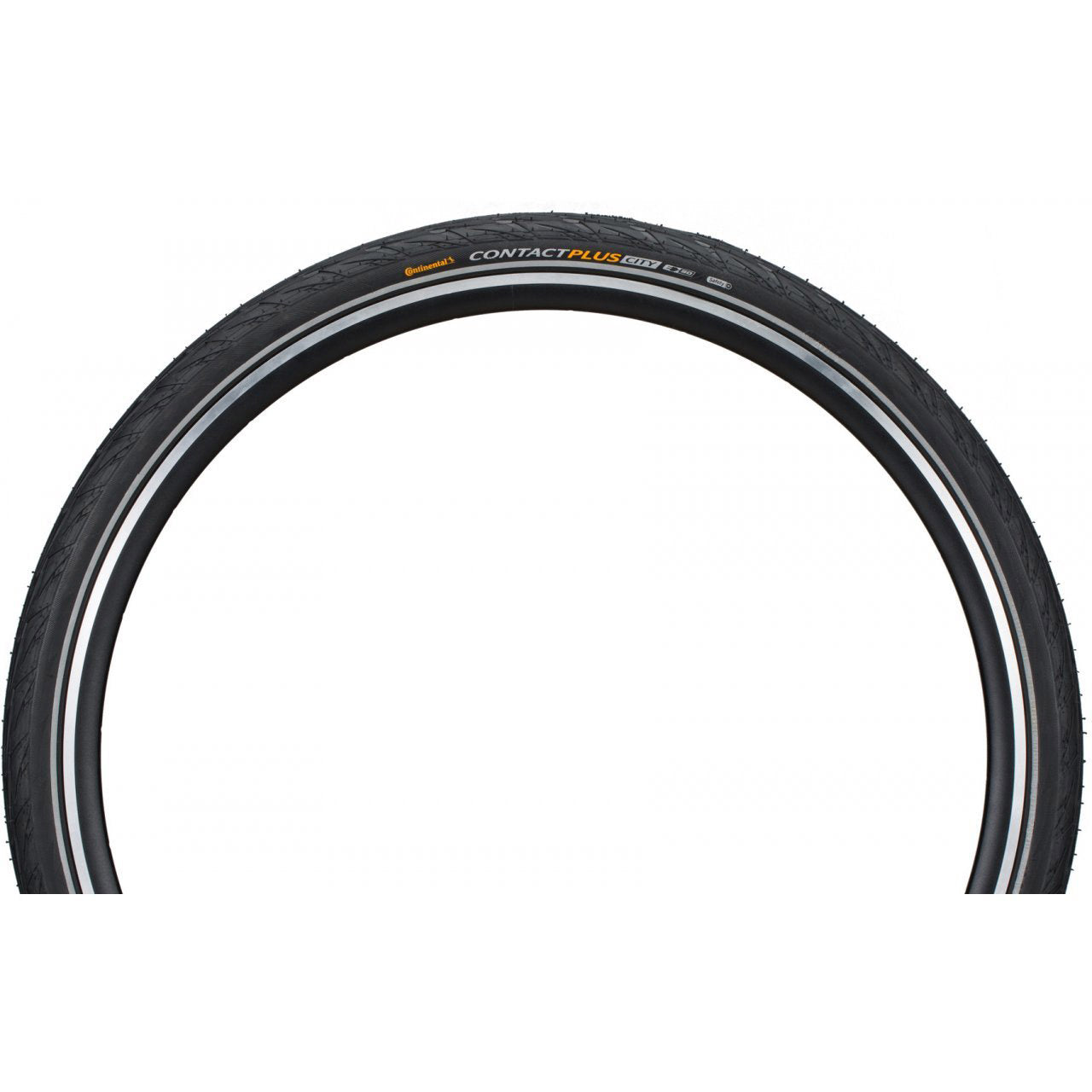 Continental Buitenband contact plus city 42-622 (28x1.60) zwart reflex