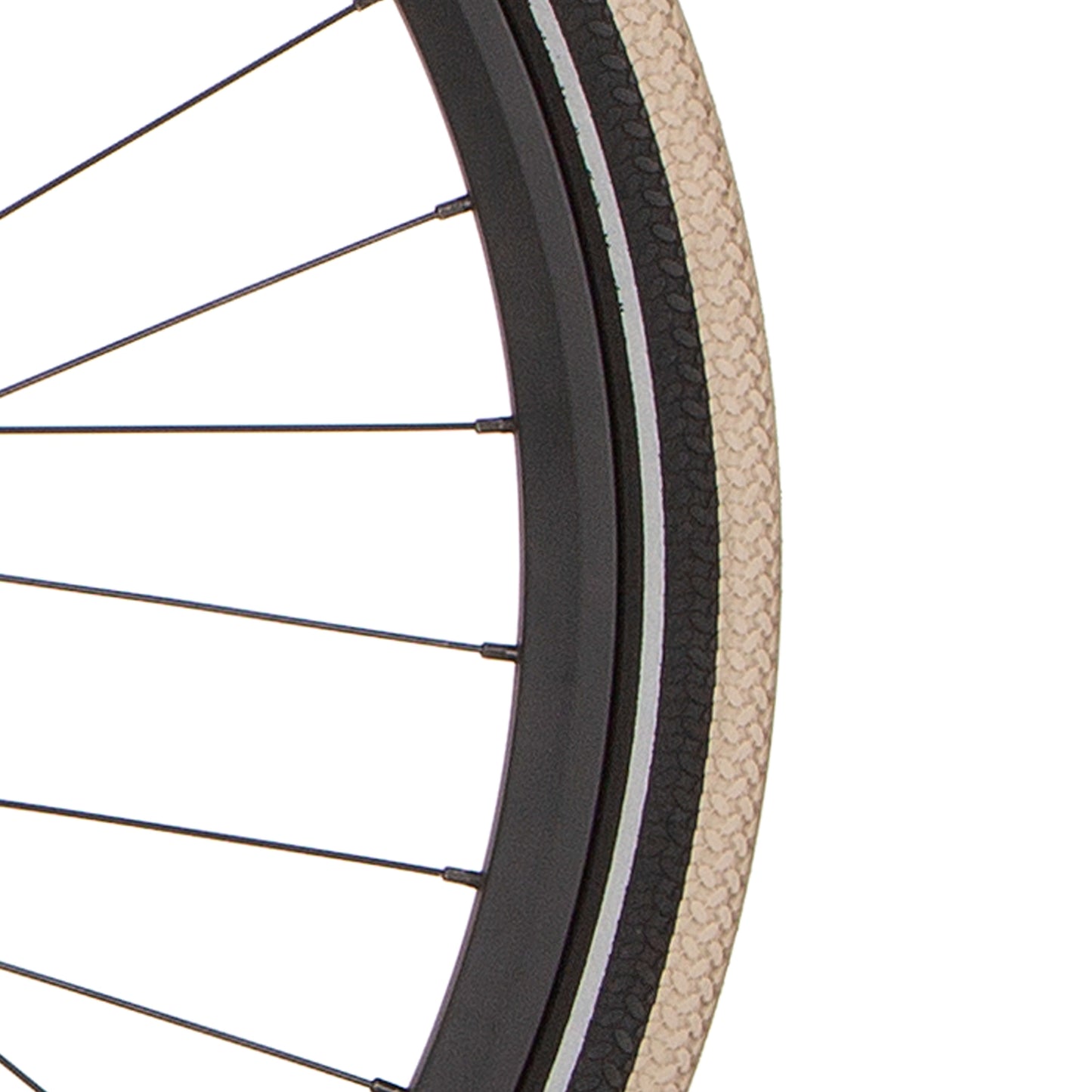 Cortina buitenband Canberra 28 x 1.75 khaki zwart refl