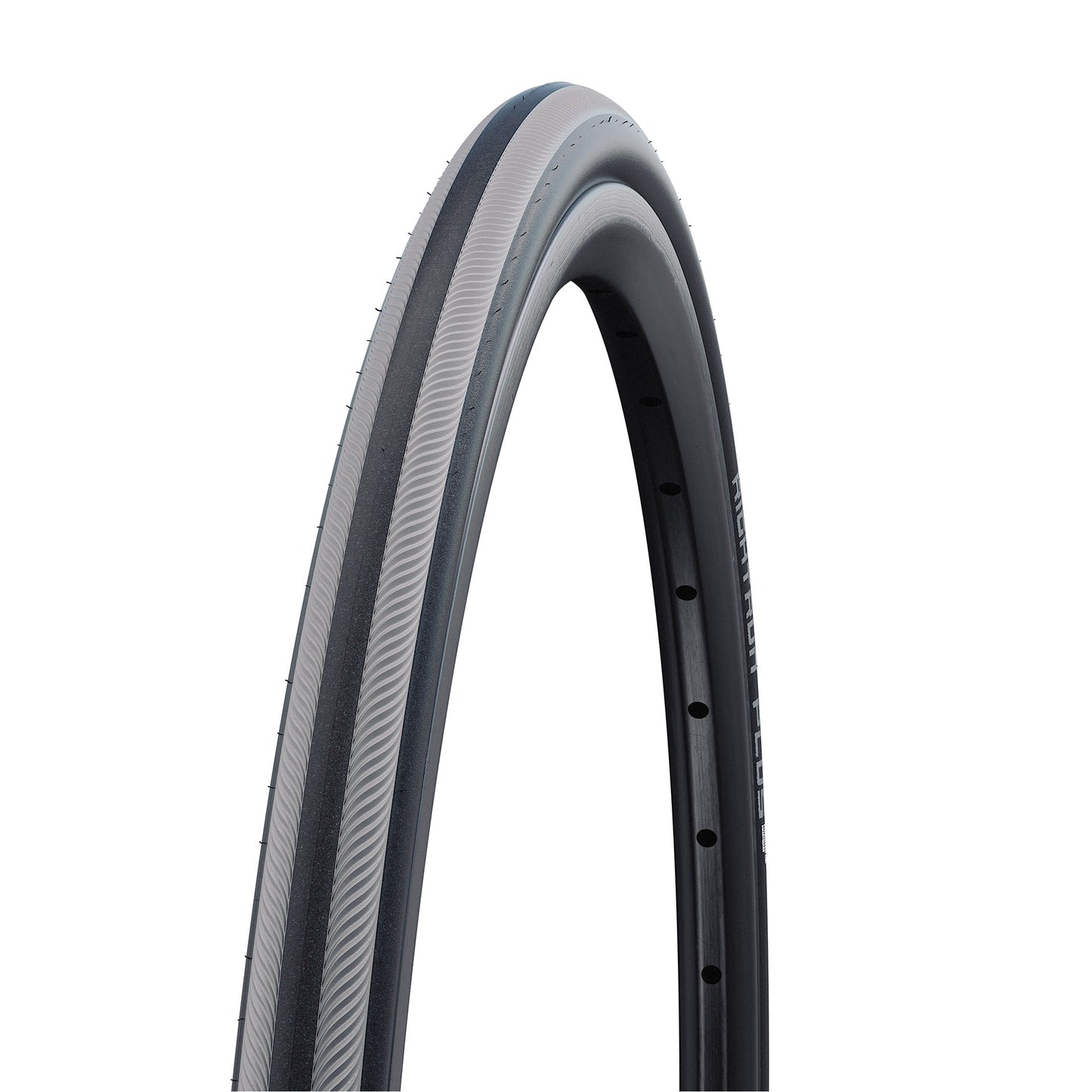 Schwalbe draadband rightrun active 25-489 zwart grijs
