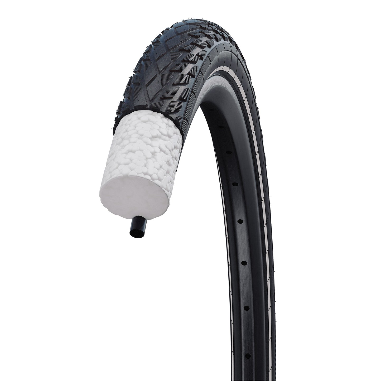 Schwalbe Buitenband Airless Allround Performance 28 x 1.50 40-622 zwart met reflectie