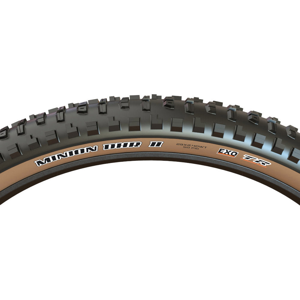 Buitenband Maxxis 29-2.40 (61-622) WT Minion DHR II EXO zw sk vw