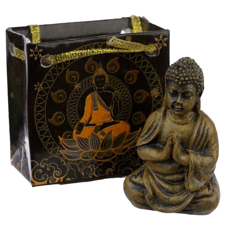 Mini cadeautasje met thaise boeddha