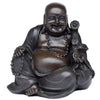 Peace of the east geborsteld hout effect chinese lachende boeddha