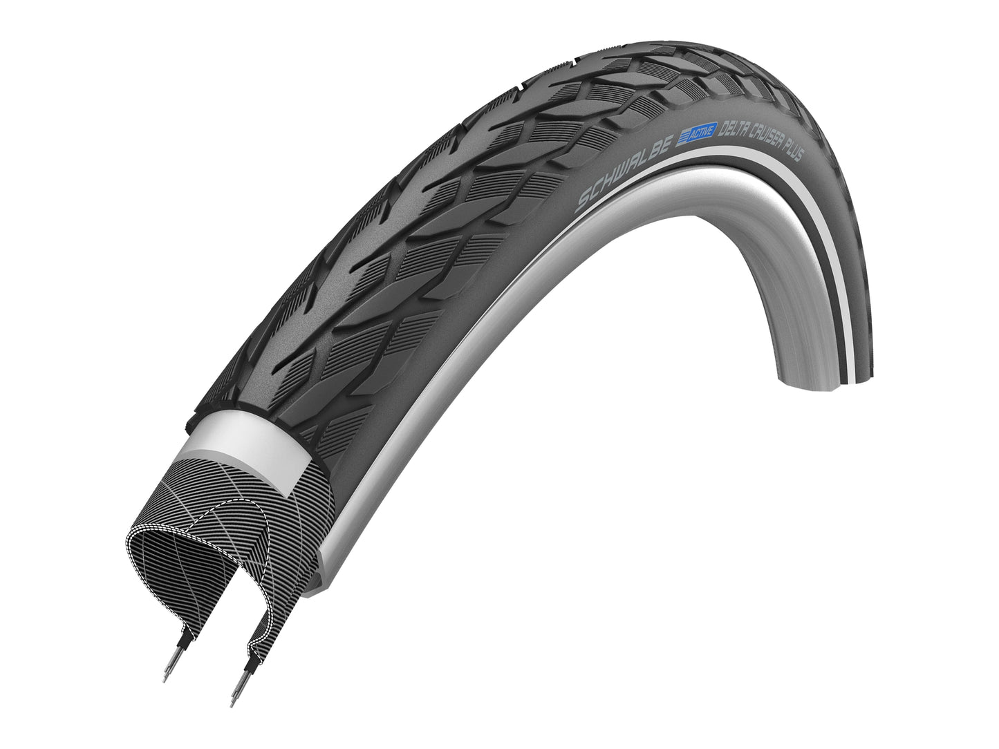 Schwalbe buitenband 28x1 5 8x1 1 4 32-622 delta cruiser plus reflex
