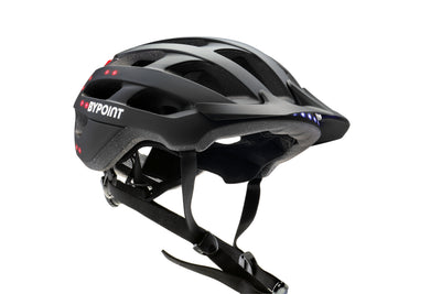 Bypoint helm s-ert fl 25 mat zwart l 58-62cm