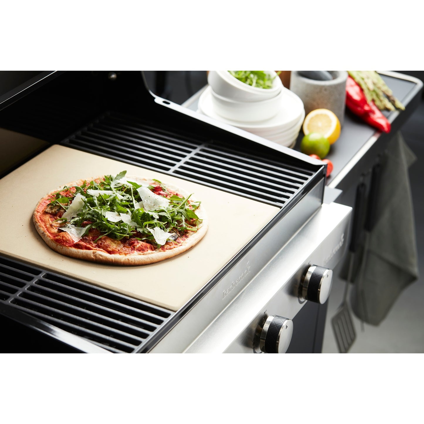 Barbecook dynamic core pizzasteen uit vuurvaste klei