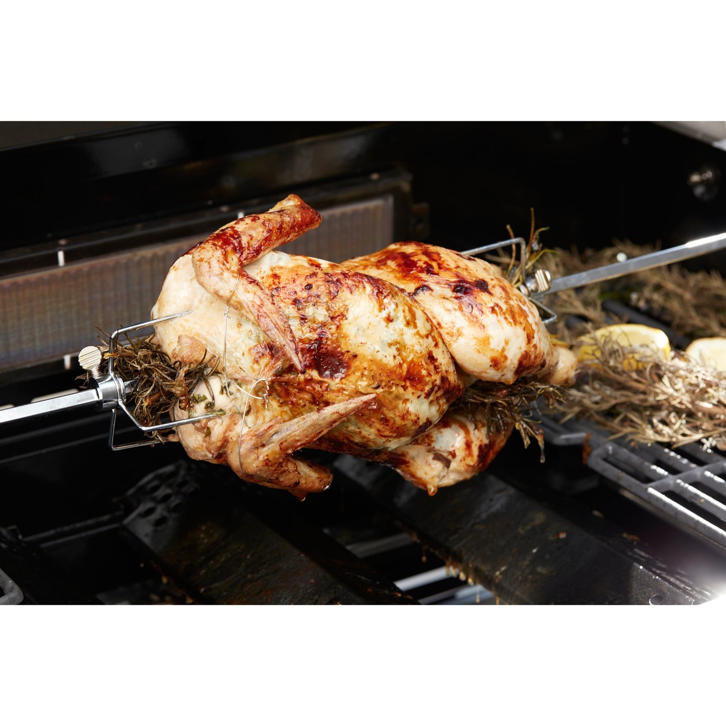 Barbecook universeel draaispit met motor voor magnus en sies