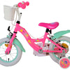 Barbie kinderfiets - meisjes - 12 inch - roze - twee handremmen