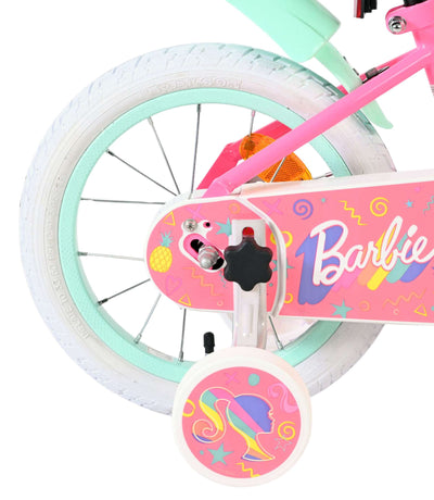 Barbie kinderfiets - meisjes - 14 inch - roze