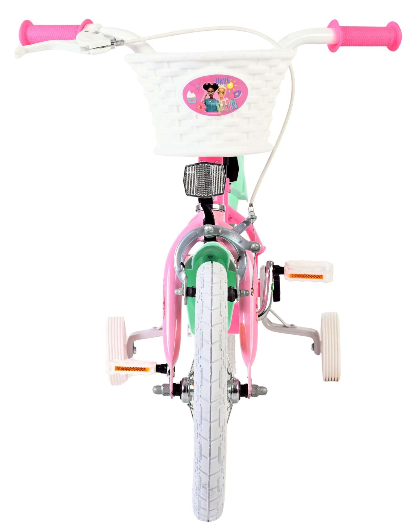 Barbie kinderfiets - meisjes - 14 inch - roze