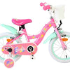Barbie kinderfiets - meisjes - 14 inch - roze - twee handremmen