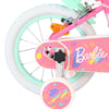 Barbie kinderfiets - meisjes - 14 inch - roze - twee handremmen
