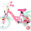 Barbie kinderfiets - meisjes - 14 inch - roze - twee handremmen
