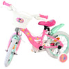 Barbie kinderfiets - meisjes - 14 inch - roze - twee handremmen