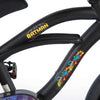 Kinderfiets 12 Batman - zwart geel