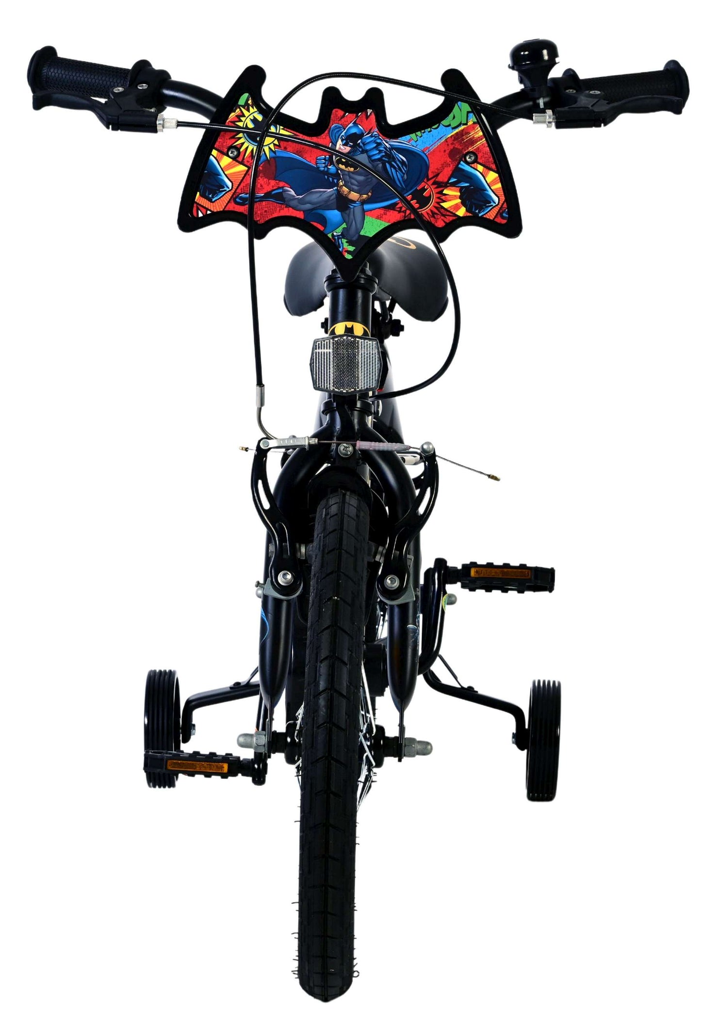 Batman kinderfiets - jongens - 16 inch - zwart - 2 handremmen