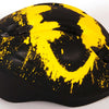 skate fietshelm Batman juniGoud 52-56 cm zwart geel