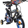 Batman kinderfiets - jongens - 12 inch - zwart - twee handremmen