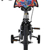 Batman kinderfiets - jongens - 14 inch - zwart