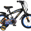 Batman kinderfiets - jongens - 14 inch - zwart - twee handremmen