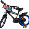 Batman kinderfiets - jongens - 14 inch - zwart - twee handremmen