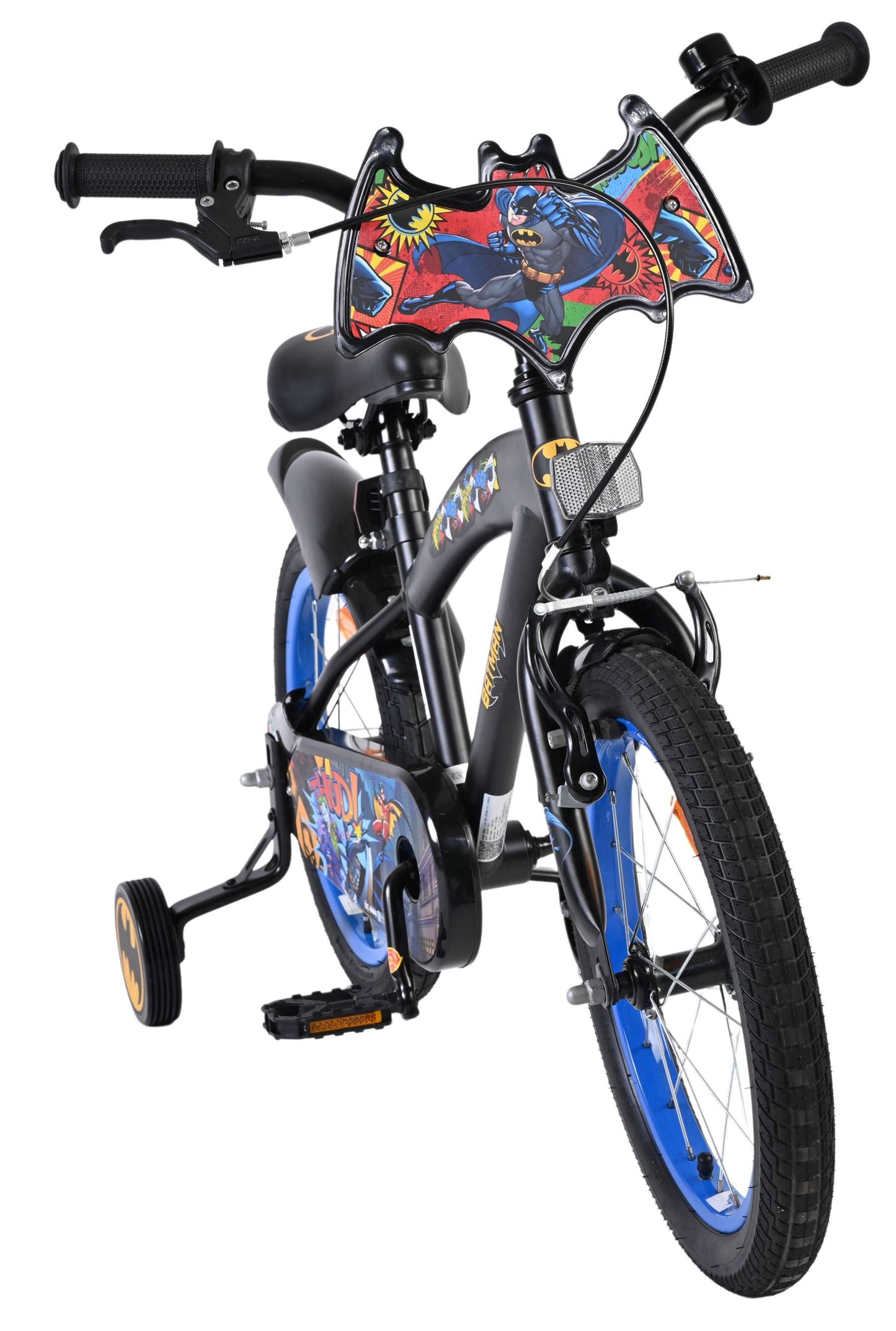 Batman kinderfiets - jongens - 16 inch - zwart